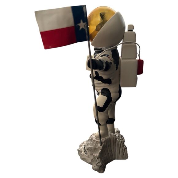 CowParade Moonwalking Cow #7282 Astronaut Figurine 2003 Houston We Have Landed - Picture 7 of 10